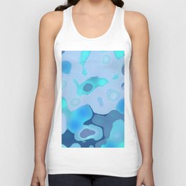 Blue Bubbles Tank Top