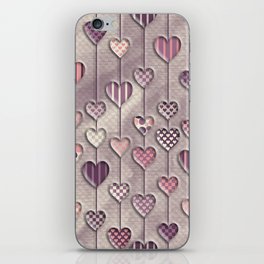 Strung Hearts iPhone Skin