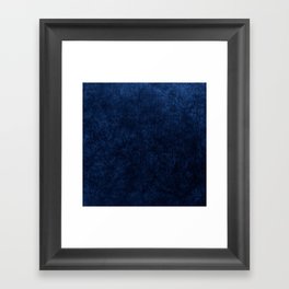 Blue Velvet Framed Art Print