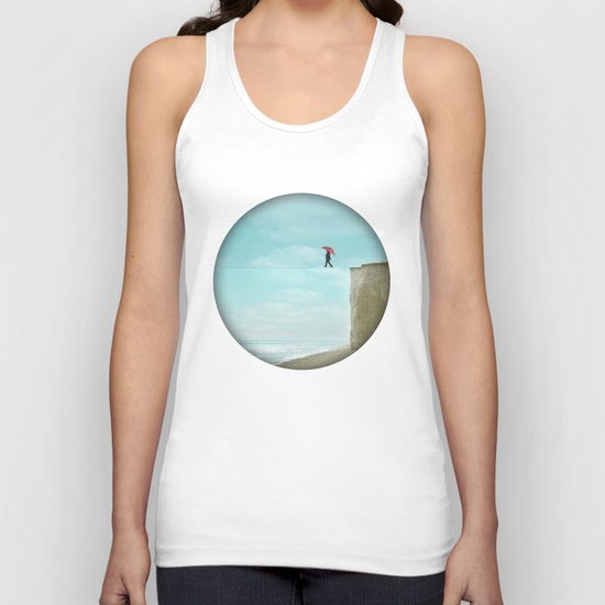 fine line Unisex Tank Top