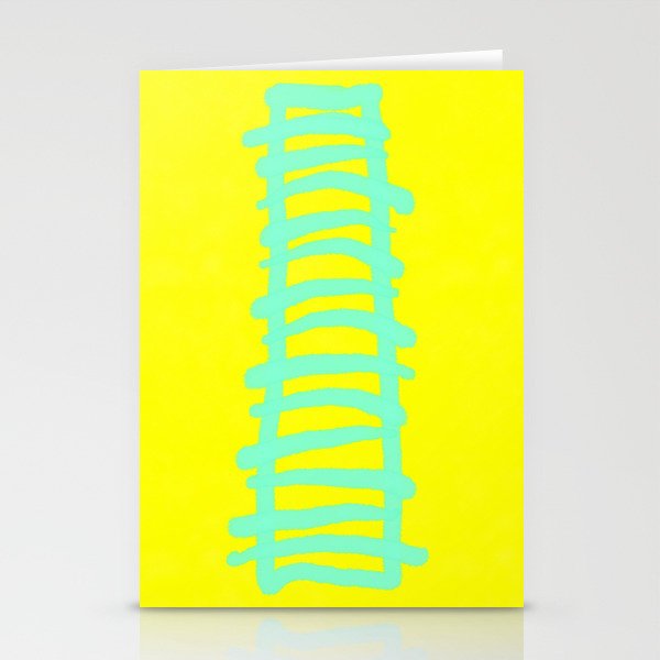 Spatial Concept 38. Minimal Painting. Stationery Cards