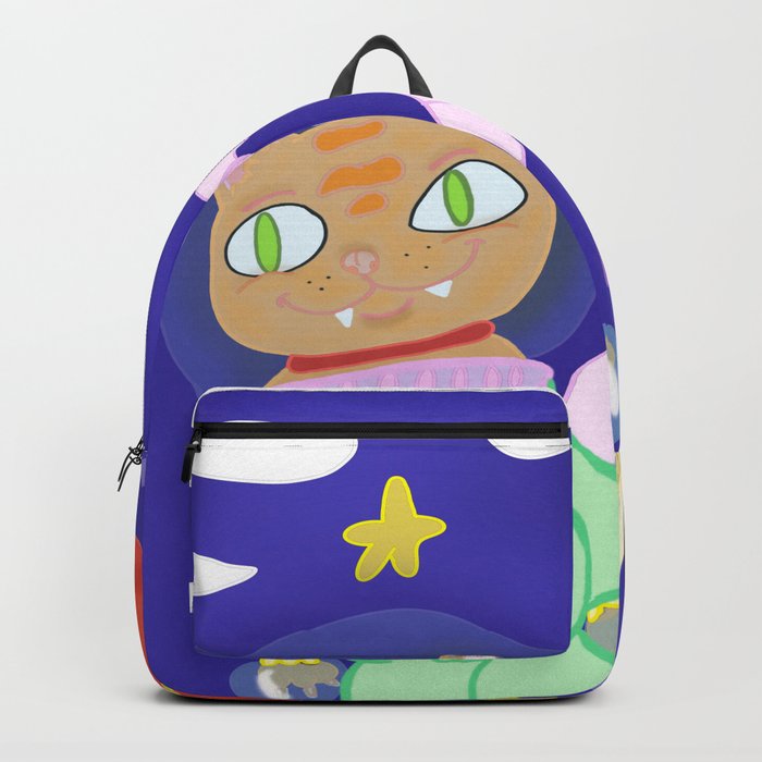 Space Cat Backpack By Siobhansantini Society6