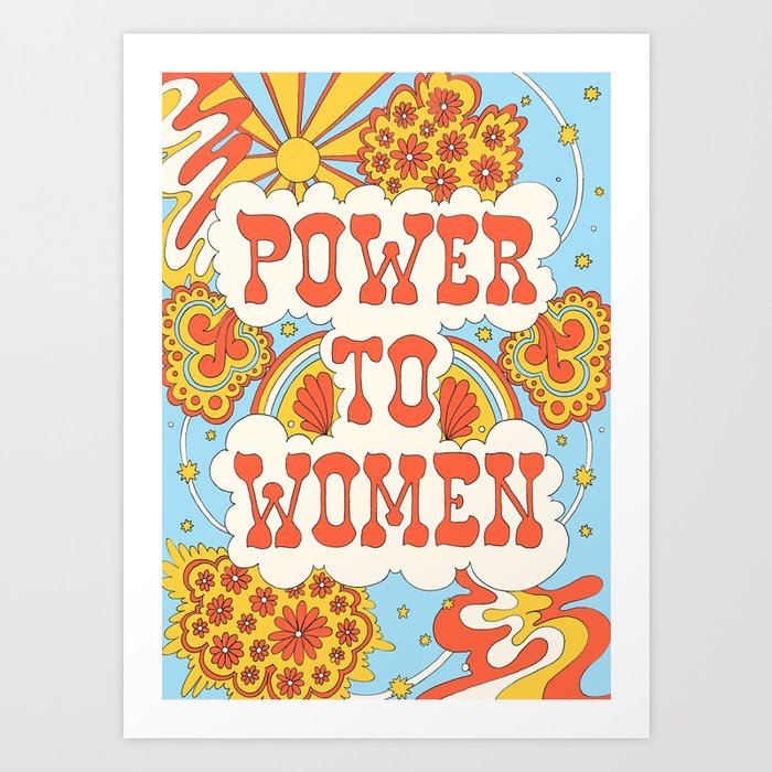 Power to women Art Print