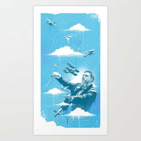 Ciel Symphonie Art Print