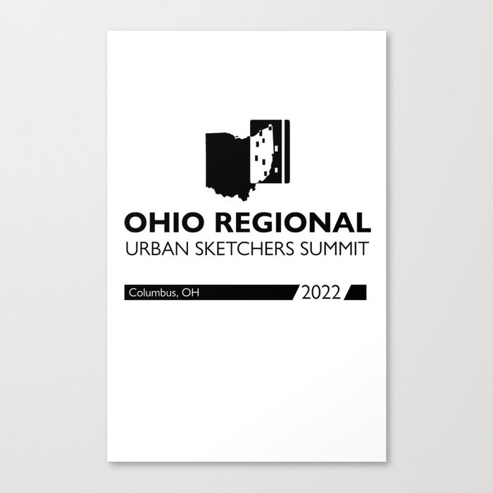 Ohio USK t-shirt Canvas Print