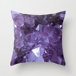 Amethyst Throw Pillow