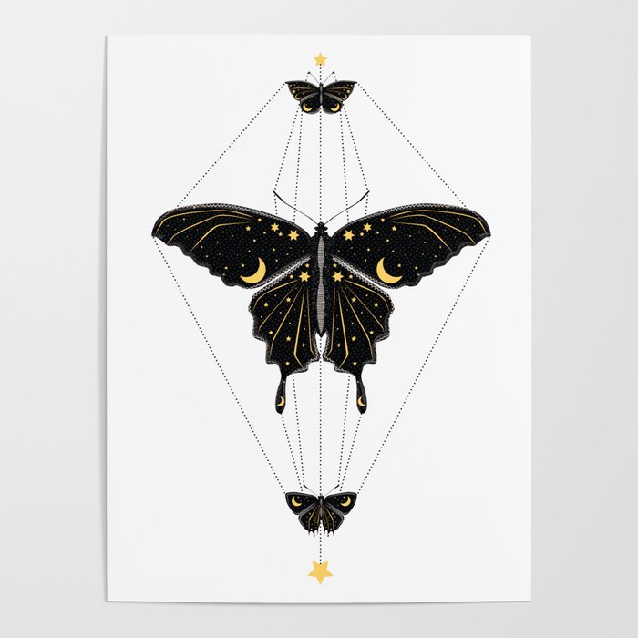 Butterfly Universe Poster