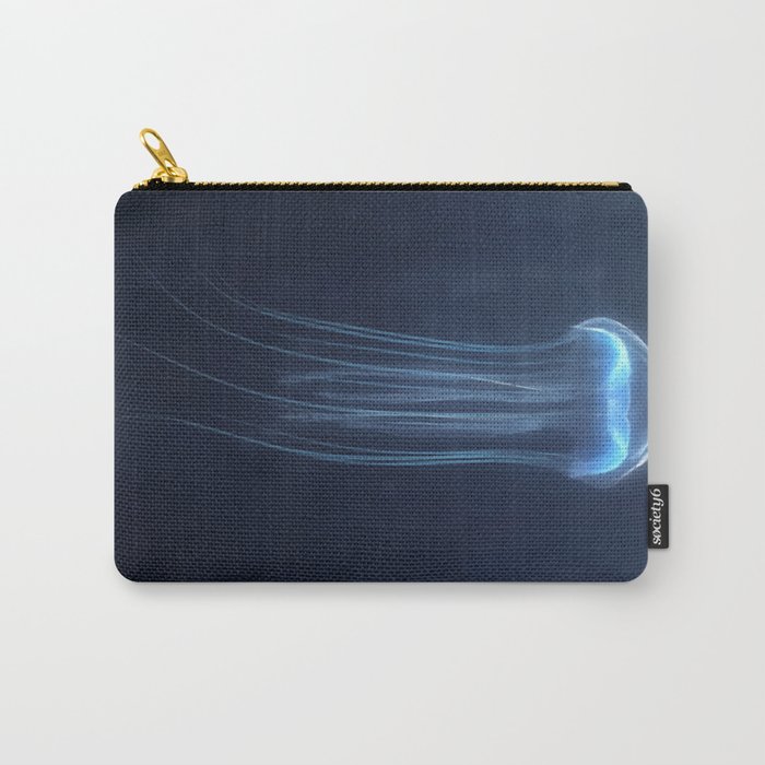 Deep Sea Jellyfish Carry-All Pouch