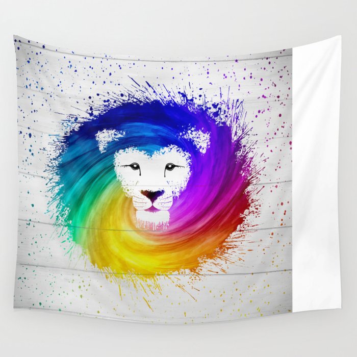 Lion hot sale king tapestry