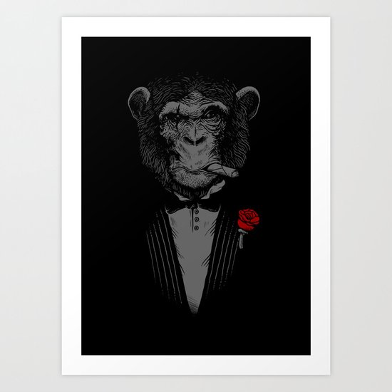Monkey Business Art Print