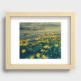 Flowers Recessed Framed Print