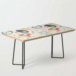 Mid Century Modern Abstract Shapes 11 Coffee Table