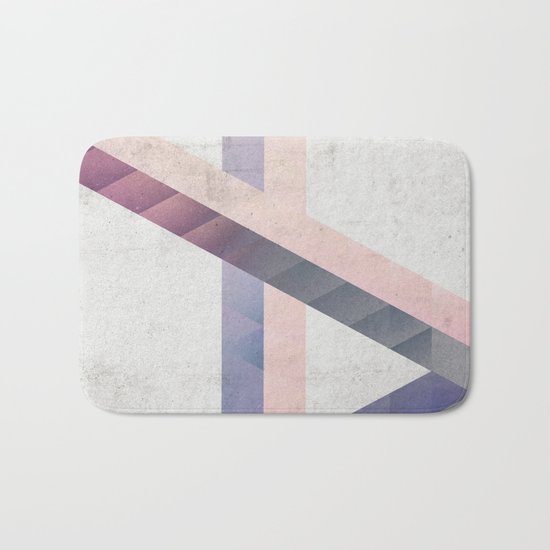 Unespected Geometry Bath Mat