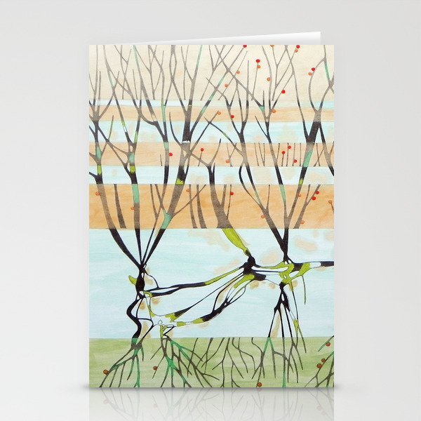 Withered Tree Stationery Cards By Federicocortese Society6