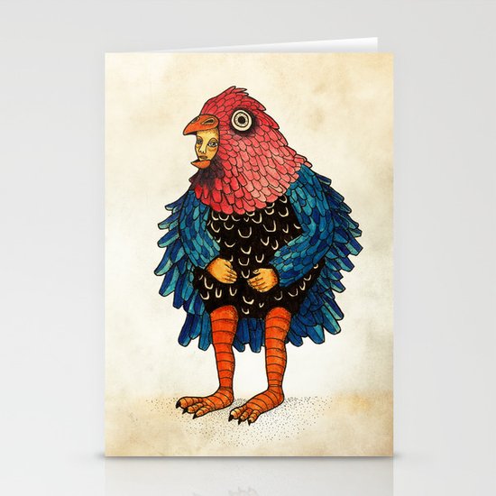 El pájaro Stationery Cards