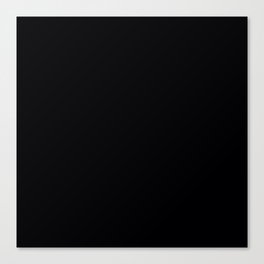 Iridium Black Canvas Print