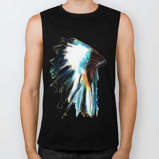 Headdress Biker Tank