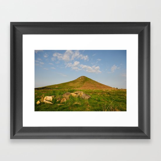 Roseberry Topping Framed Art Print
