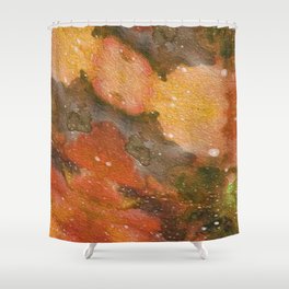Abstract hand painted watercolor. Nice background Shower Curtain