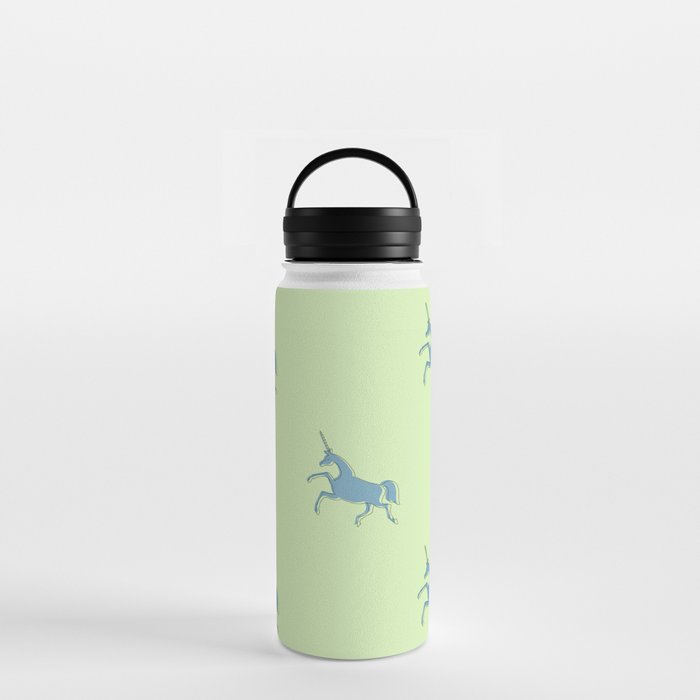 Unicorn Pastel Line Art Water Bottle