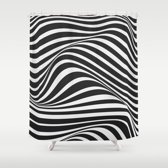 Wave Shower Curtain