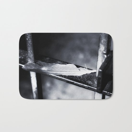 Caged bird free. Bath Mat