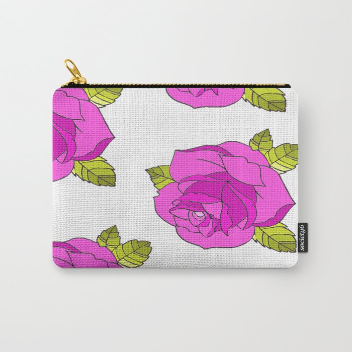 Purple rose Carry-All Pouch