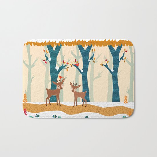 Forest Bath Mat