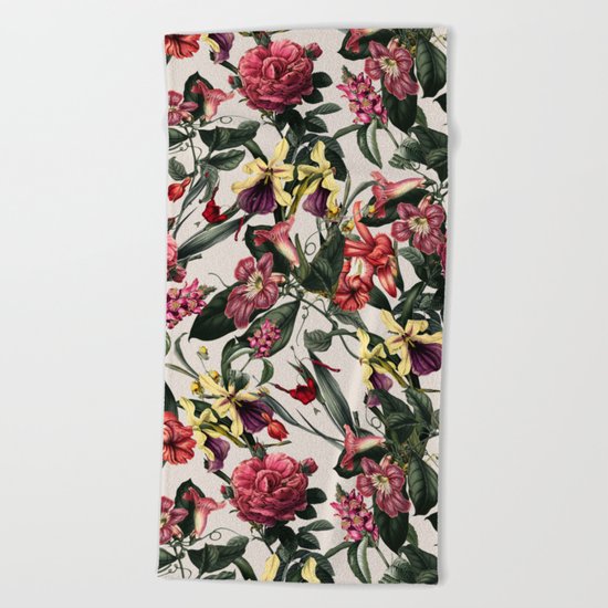 VS019 Botanical Garden Beach Towel