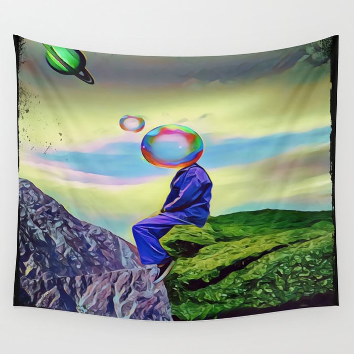 FLOAT. Series "Lifted" Wall Tapestry