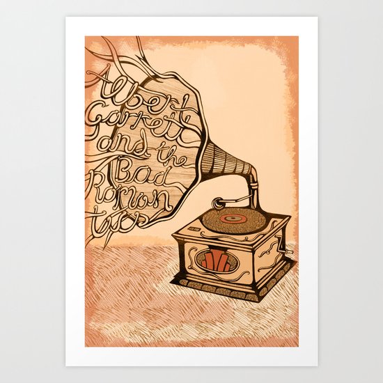 Albert Garrett. Art Print