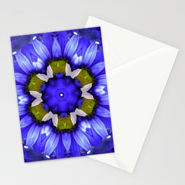 The Daisey Experiment in Abstract Stationery Card