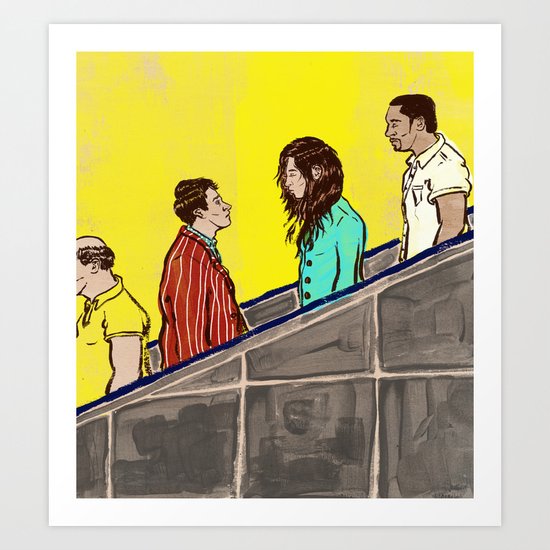 Decline Art Print