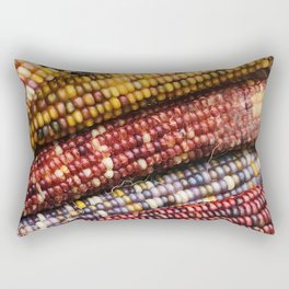 Native American ('Indian Corn') Autumn-Fall Harvest Celebration Rectangular Pillow