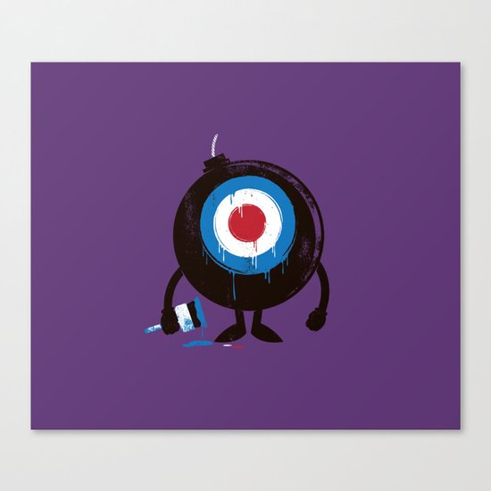 shoot me! Canvas Print