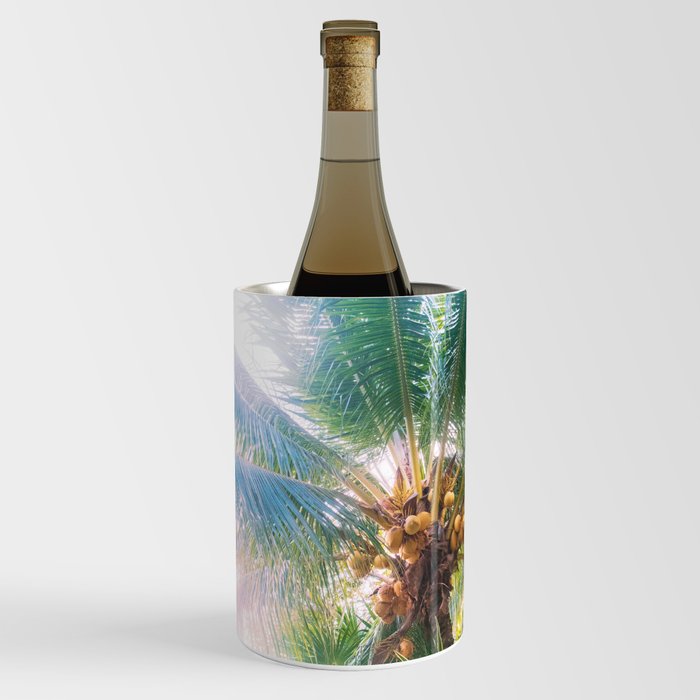 Mexican Palm Tree Vibes #1 #tropical #wall #art #society6 Wine Chiller