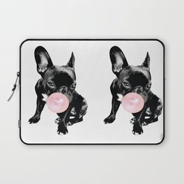 French bulldog Bubblegum Laptop Sleeve
