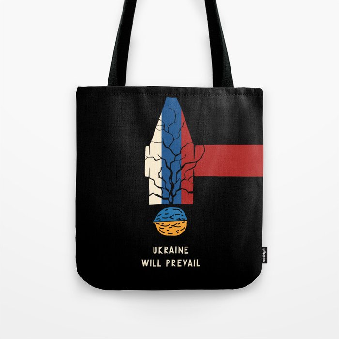 Strong nut - Ukraine will prevail Tote Bag