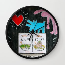 TOSABORI, OSAKA Wall Clock