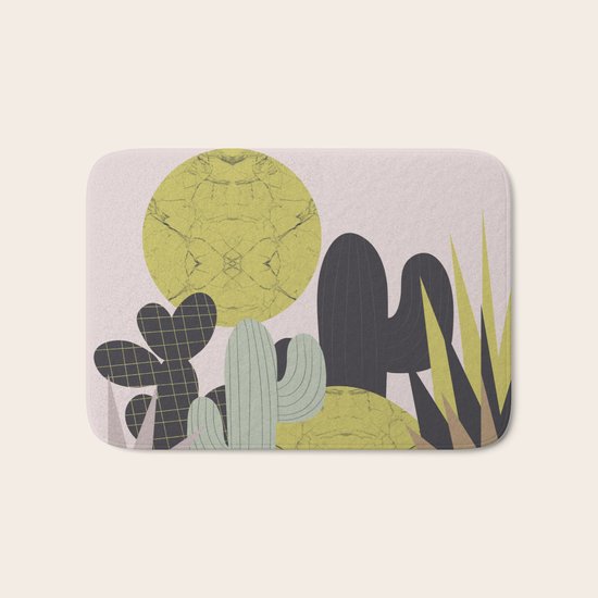 Cacti Bath Mat