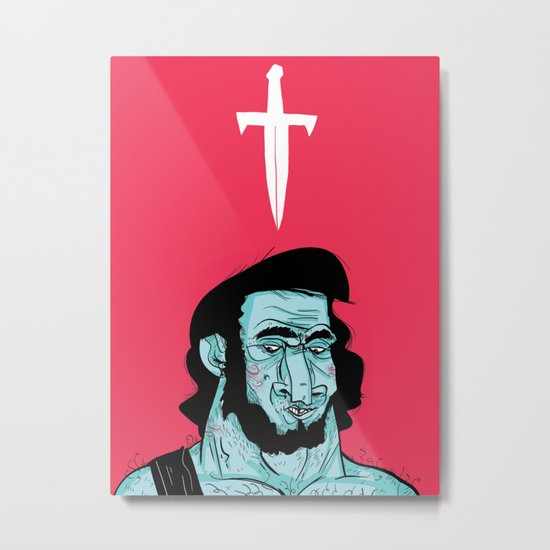 Dreamy Barbarian Metal Print