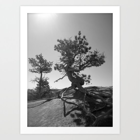 Dancing tree Art Print