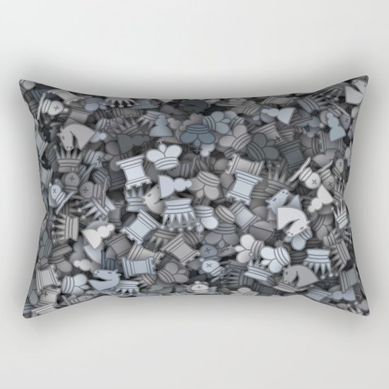 Chess camouflage Rectangular Pillow