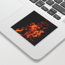 Flame of campfire Sticker