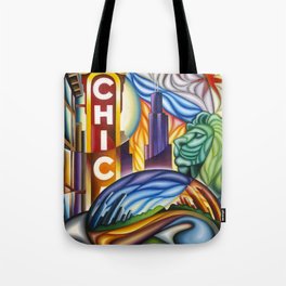 Chicago Montage Tote Bag