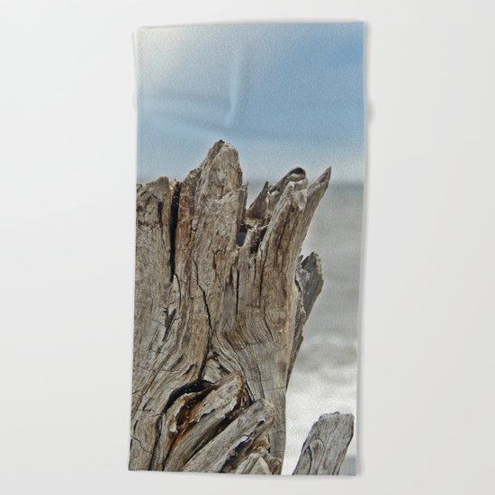 Looking past the Driftwood Beach Towel