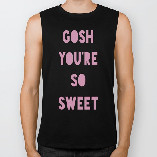 Gosh (Sweet) Biker Tank