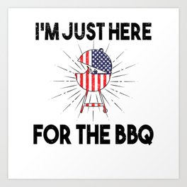 America Grill 4th Of July Grilling Smoker Art Print | 4Th Of July, Patriotic, July 4Th, Barbecue, Winter Grill, Steak Barbecue, Roast, Fourth Of July, Angrillen, Independence 