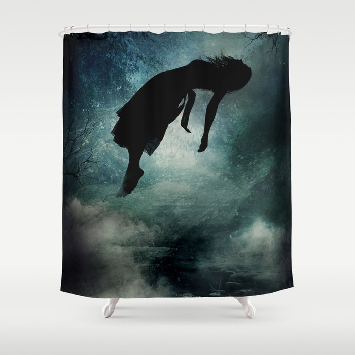 Live Deliciously Shower Curtain