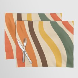 70s Retro Groovy Background 02 Placemat